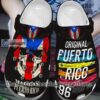 [Excellent] Puerto Rico 3D Crocs Shoes Gift