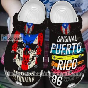 [Excellent] Puerto Rico 3D Crocs Shoes Gift