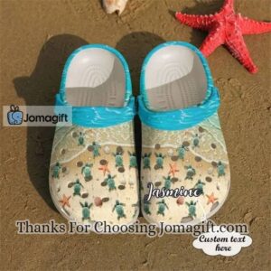 [Exquisite] Custom Name Turtle Crocs Gift