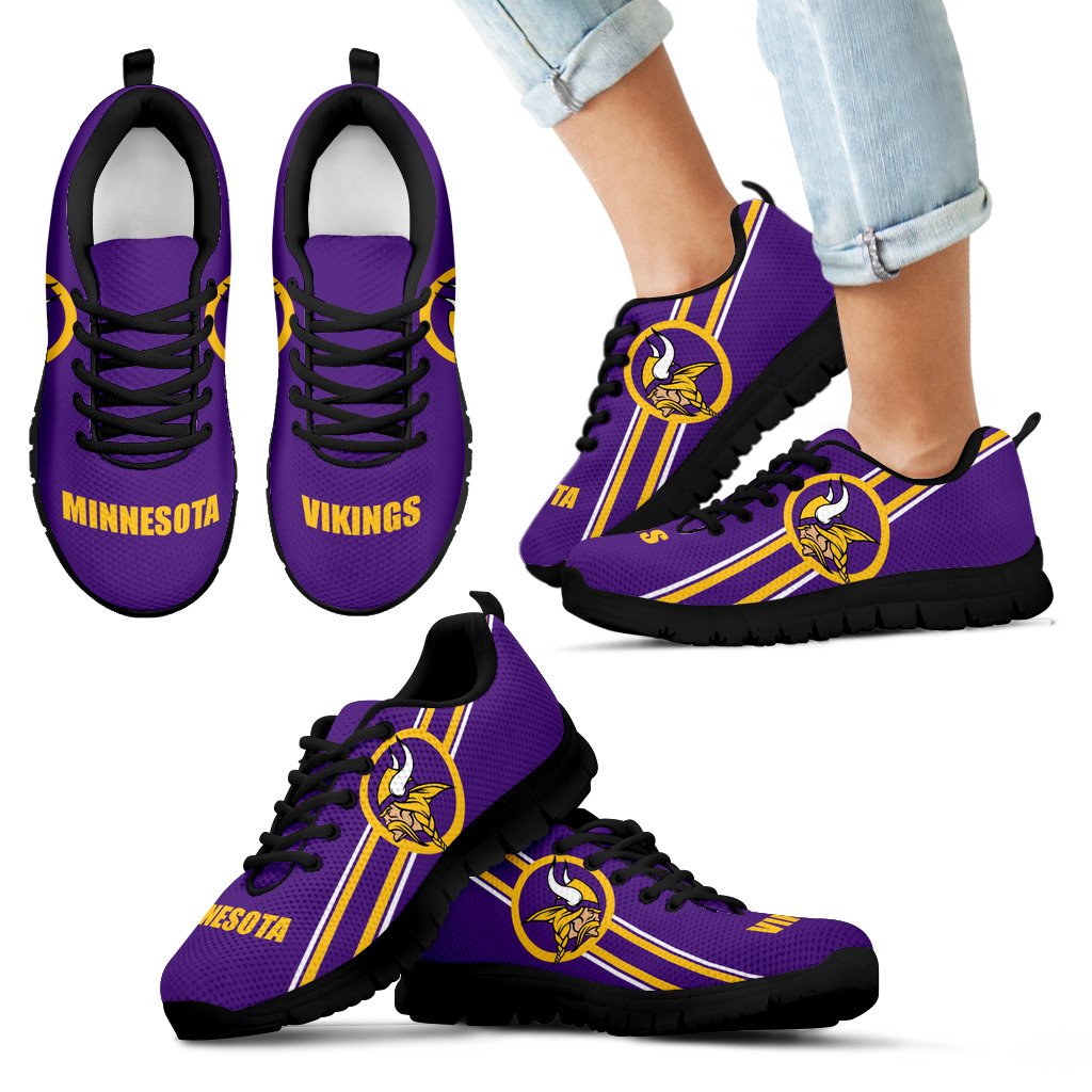 Fall Of Light Minnesota Vikings Sneakers Fall Of Light Minnesota Vikings Sneakers