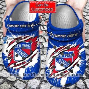 [Fantastic] Customized New York Rangers Crocs Gift