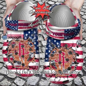 [Fantastic] Personalized Houston Rockets Crocs Gift