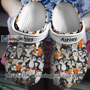 [Fantastic] Personalized Penguin Crocs Shoes Gift
