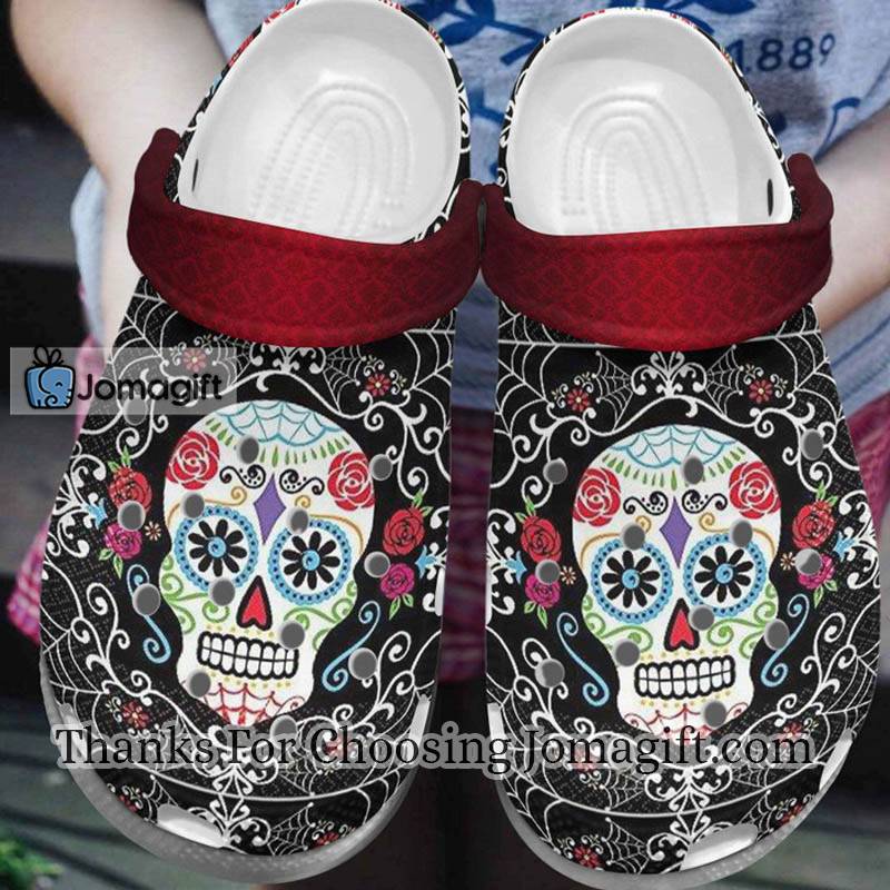 Fantastic-Sugar-Skull-Tattoo-Crocs-Shoes-Gift-1