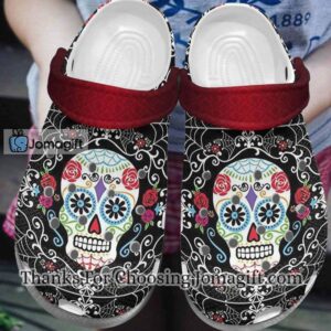 [Fantastic] Sugar Skull Tattoo Crocs Shoes Gift