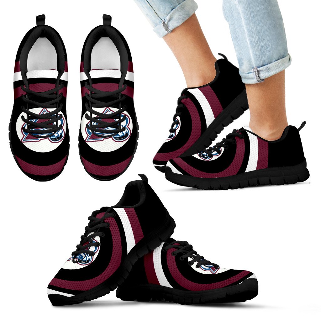 Favorable Significant Shield Colorado Avalanche Sneakers Favorable Significant Shield Colorado Avalanche Sneakers