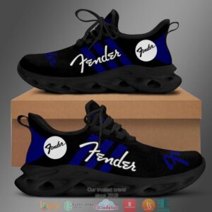 Fender Black And Blue Adidas Clunky Sneaker Shoes