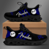 Fender Black Blue Clunky Max Soul Shoes