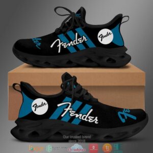 Fender Black Cyan Adidas Clunky Sneaker Shoes