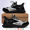 Fender Black Grey Clunky Sneaker Shoes
