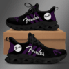 Fender Black Purple Clunky Max Soul Shoes