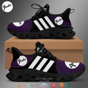 Fender Black Purple Clunky Sneaker Shoes