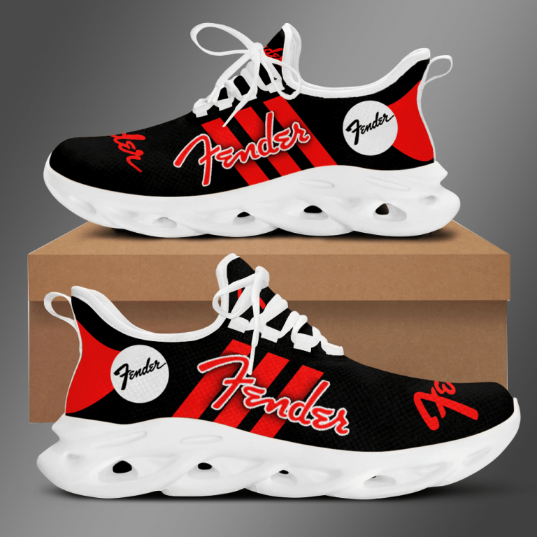 Fender-Black-Red-Clunky-Max-Soul-Shoes-1