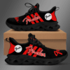 Fender Black Red Clunky Max Soul Shoes
