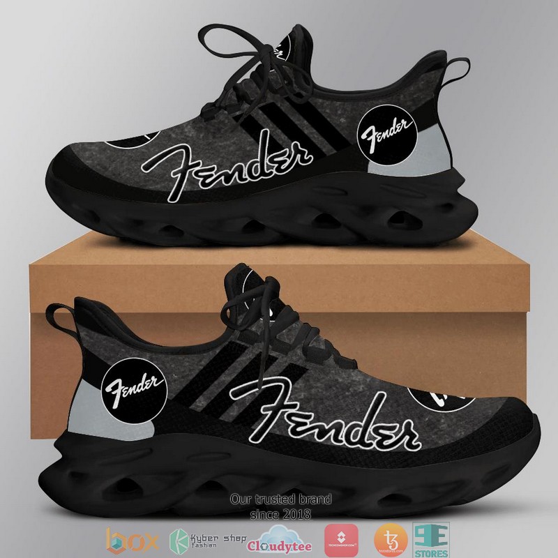 Fender Dark Grey Adidas Clunky Sneaker Shoes Fender Dark Grey Adidas Clunky Sneaker Shoes
