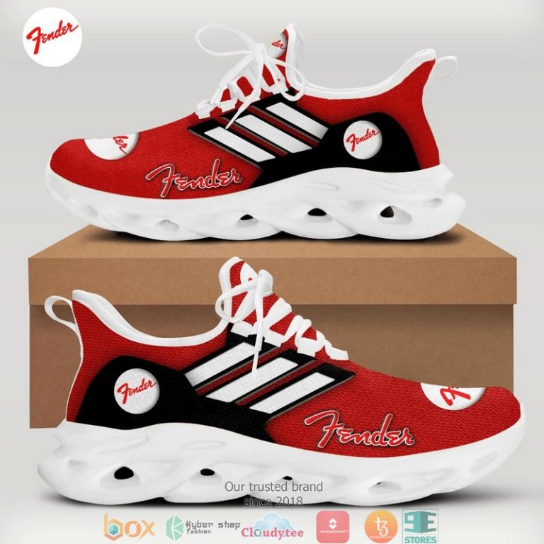 Fender-Dark-Red-Adidas-Clunky-Sneaker-Shoes-1