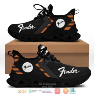 Fender Grey Orange Clunky Sneaker Shoes