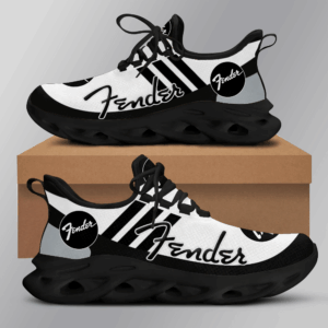 Fender Grey White Clunky Sneaker Shoes