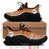 Fender Orange 3D Illusion Clunky Sneaker Shoes