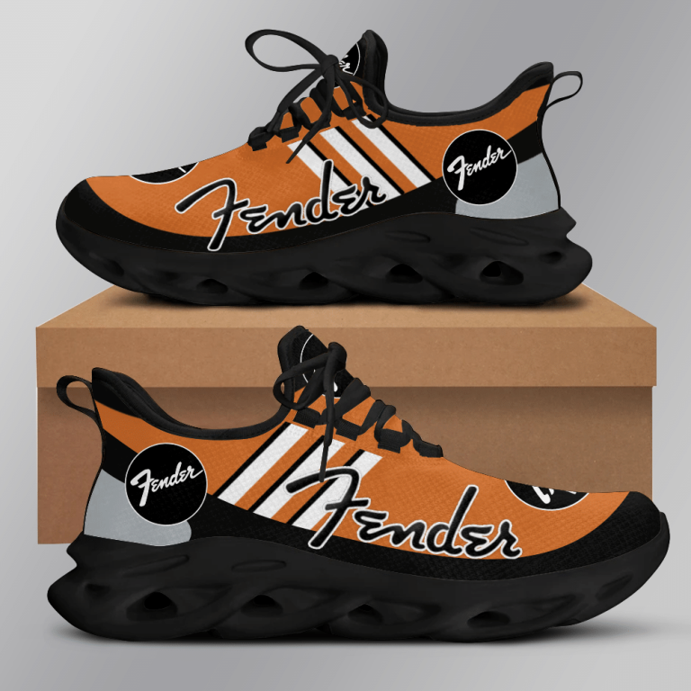 Fender-Orange-Clunky-Max-Soul-Shoes-2