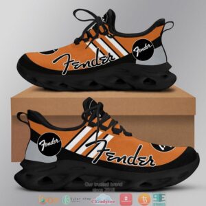 Fender Orange Grey Clunky Sneaker Shoes
