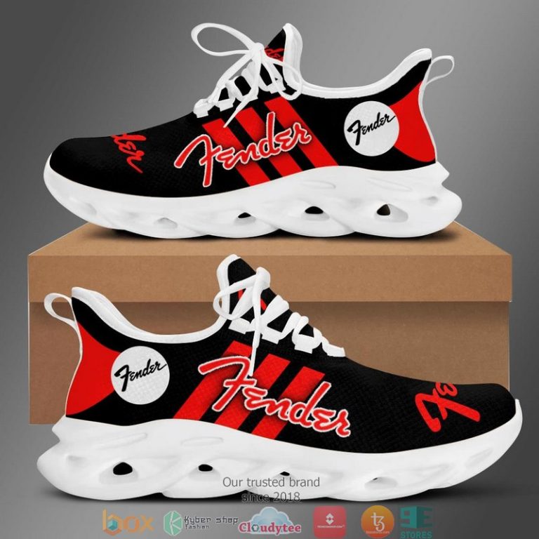 Fender-Red-Black-Adidas-Clunky-Sneaker-Shoes-1
