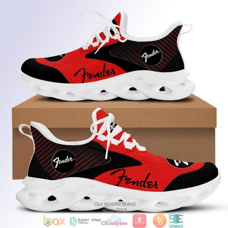 Fender-Red-Clunky-Sneaker-Shoes-1