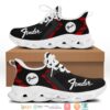 Fender Red Line Black Clunky Sneaker Shoes