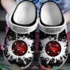 Fire And Blood Crocband Crocs Clog Shoes