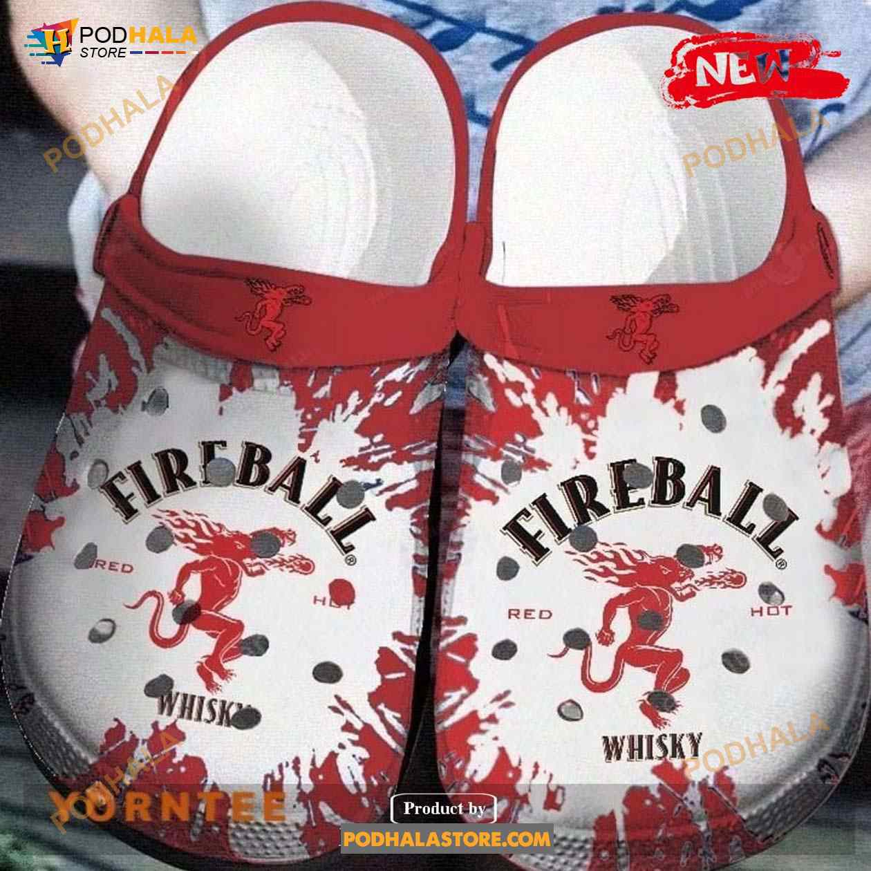 Fireball Cinnamon Whisky Crocs Crocband Clog Comfortable Classic Clog Water Shoes Fireball Cinnamon Whisky Crocs Crocband Clog Comfortable Classic Clog Water Shoes