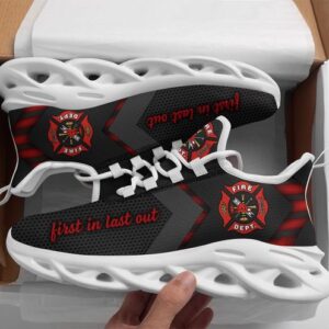 Firefighter First In Last Out Max Soul Clunky Shoes