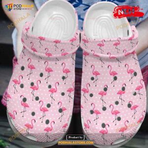 Flamingo Pinky Pattern For Mens Womens For Man Women Crocs Clogs Shoes