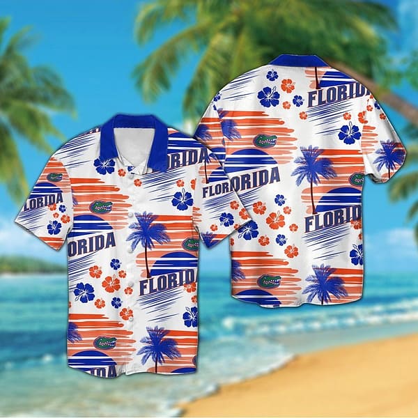 Florida Gators Coconut Island Hawaiian Shirt Florida Gators Coconut Island Hawaiian Shirt