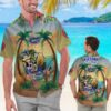 Florida Gators Party Flamingo Parrot In Beach Hawaiian Shirt