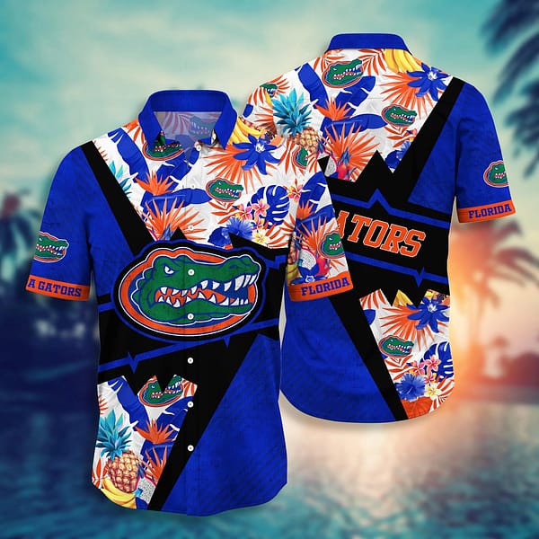 Florida Gators Tropical Pineapple Hawaiian Shirt Florida Gators Tropical Pineapple Hawaiian Shirt