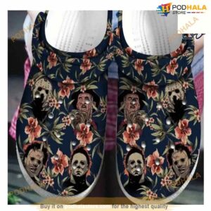 Flowers Mask Crocs Clogs Shoes Comfortable For Mens Womens Classic Clog