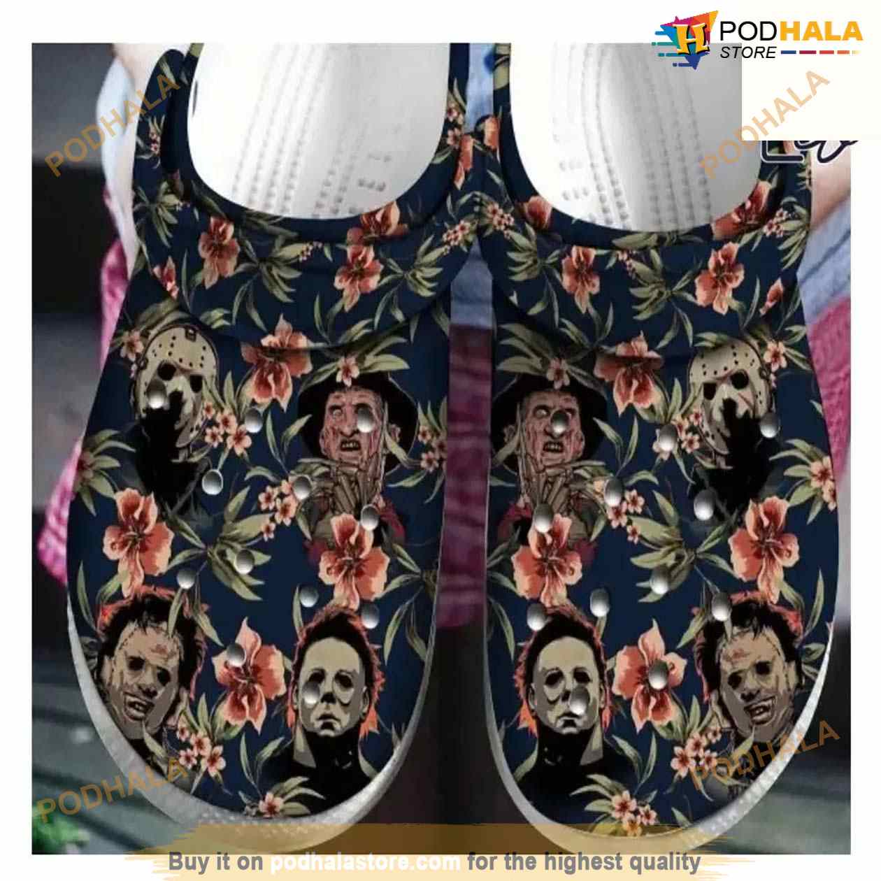 Flowers Mask Crocs Clogs Shoes Comfortable For Mens Womens Classic Clog Flowers Mask Crocs Clogs Shoes Comfortable For Mens Womens Classic Clog