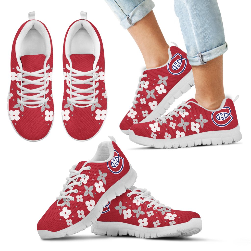 Flowers-Pattern-Montreal-Canadiens-Sneakers-1