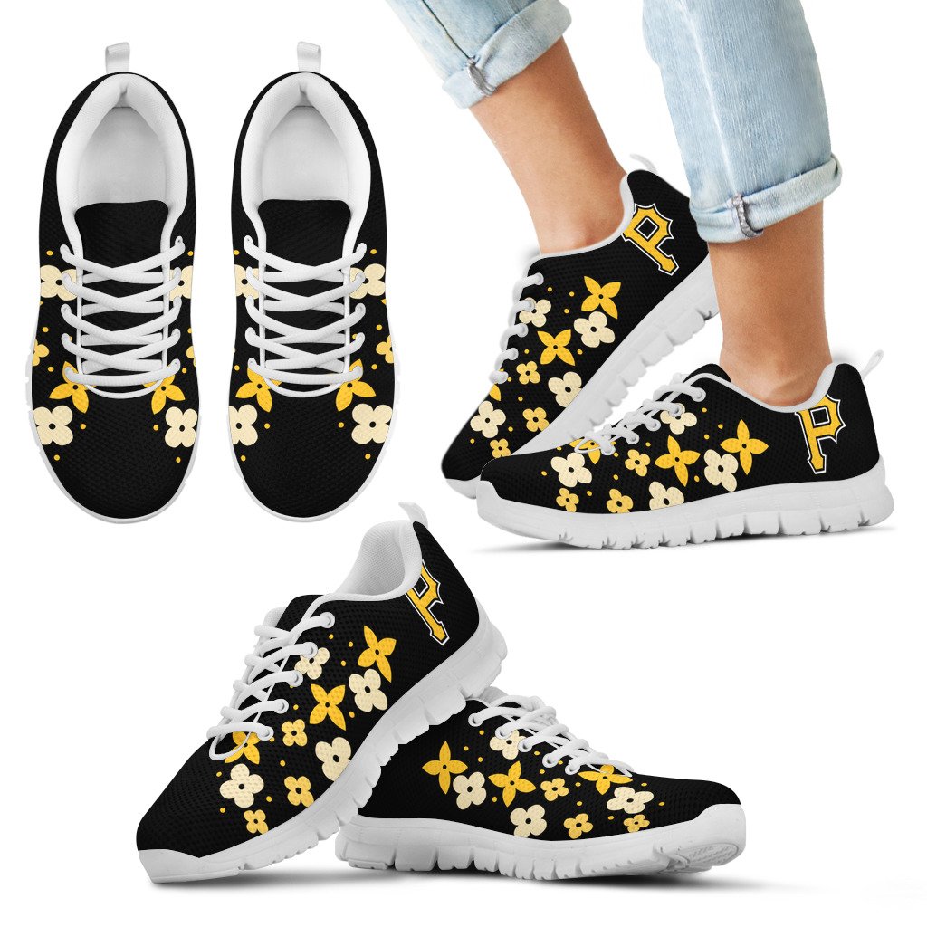 Flowers-Pattern-Pittsburgh-Pirates-Sneakers-1