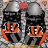 Football Crocs Personalized Cincinnati Bengals Star Flag Clog Shoes