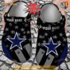 Football Crocs Personalized Dallas Cowboys Star Flag Clog Shoes