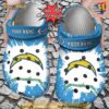 Football Crocs Personalized Los Angeles Chargers Team Clog Shoes