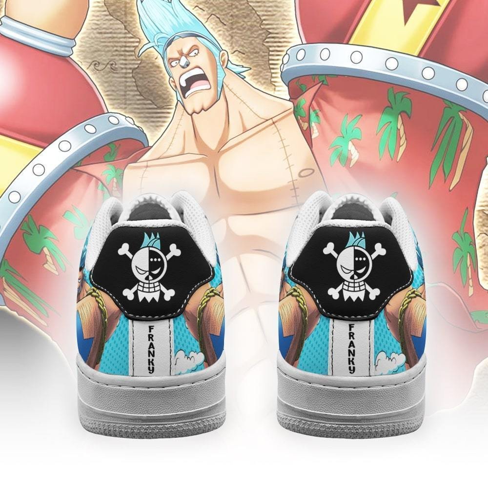 Franky Anime One Piece Air Force Shoes Franky Anime One Piece Air Force Shoes