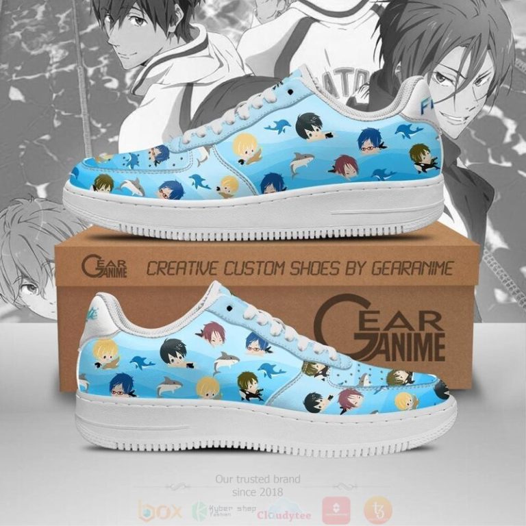 Free-Iwatobi-Swim-Club-Chibi-Air-Anime-Air-Force-Shoes-1