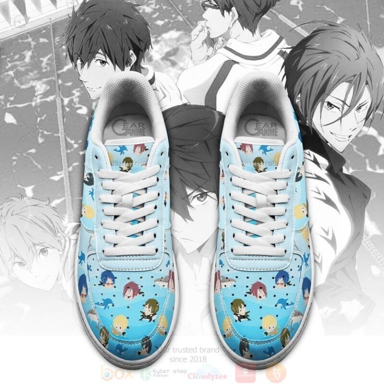 Free-Iwatobi-Swim-Club-Chibi-Air-Anime-Air-Force-Shoes-2