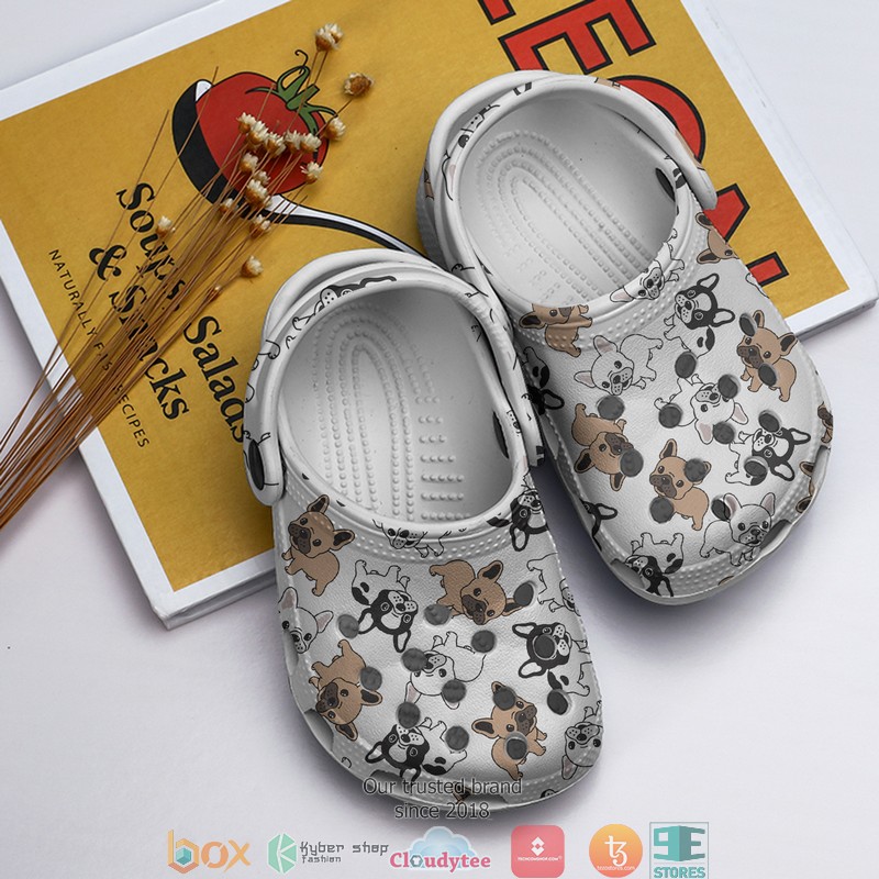 French Bulldog Crocband Shoes French Bulldog Crocband Shoes