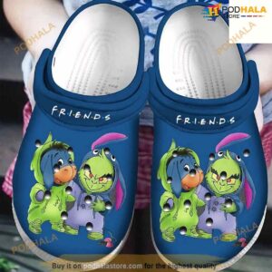 Friends Grinch And Eeyore Cartoon Movie Crocs Shoes Crocband Clogs For Men Women