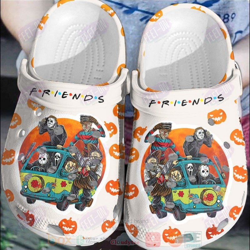 Friends Halloween Horror Crocband Crocs Clog Shoes Friends Halloween Horror Crocband Crocs Clog Shoes