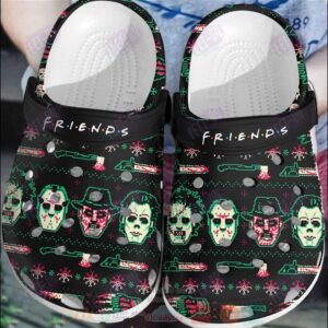 Friends Horror Crocband Crocs Clog Shoes