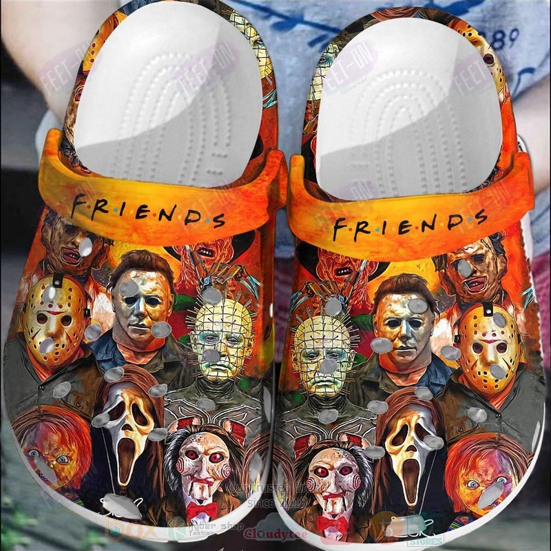 Friends Horror Movie Halloween Crocband Crocs Clog Shoes Friends Horror Movie Halloween Crocband Crocs Clog Shoes